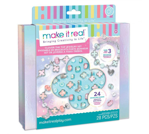 Міні набір для створення браслетів Make it Real Листочок конюшини