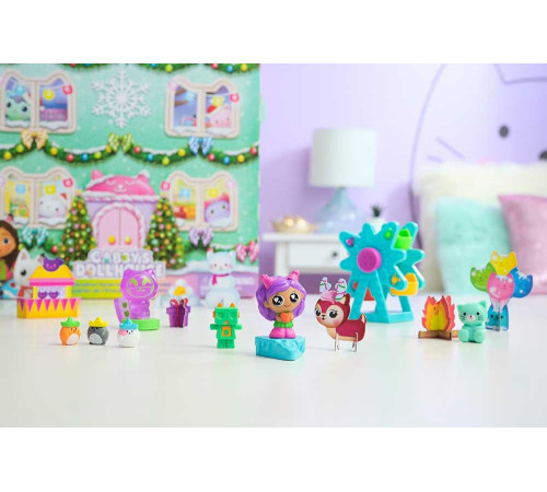 Адвент-календар Spin Master Святковий сюрприз "Ляльковий будиночок Габбі"