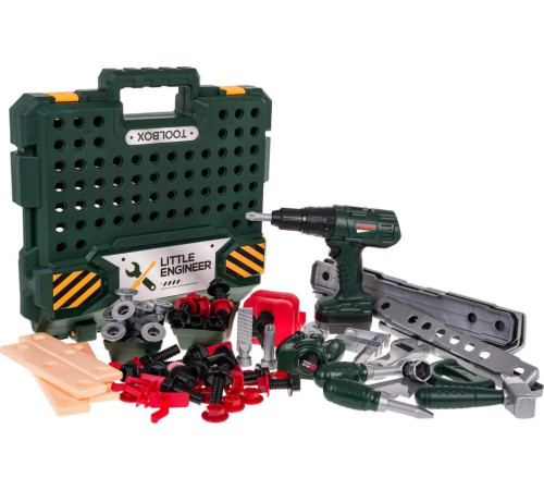 Дитячий набір інструментів 2в1 RAMIZ DIY, на стійці