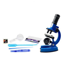 Мікроскоп Eastcolight зі збільшенням до 450 разів, синій