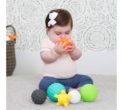 Набір текстурних м'ячиків Infantino Яскраві кульки (206688I)