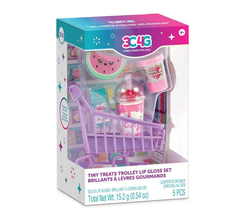 Набір з чотирьох блисків для губ Make it Real.3C4G Маленькі ласощі