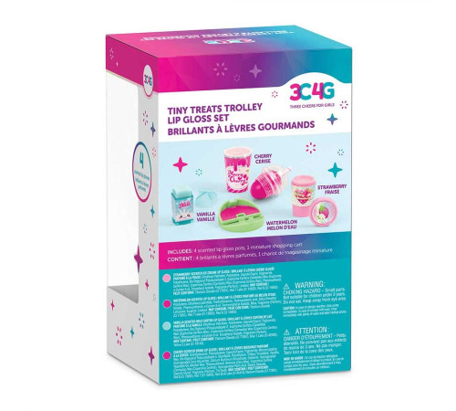 Набір з чотирьох блисків для губ Make it Real.3C4G Маленькі ласощі