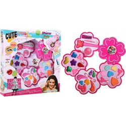 Дитячий набір для макіяжу для дівчаток 3+ Рожевий футляр