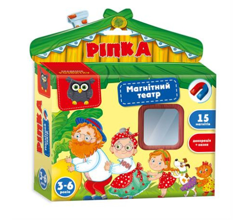 Магнітний театр Vladi Toys Ріпка (VT3206-29) Магнітний театр Vladi Toys Ріпка (VT3206-29)
