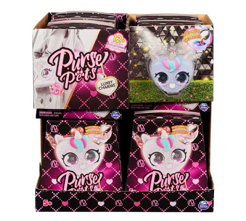Підвіска-сюрприз для сумочки Spin Master Люксі Шарм Purse Pets