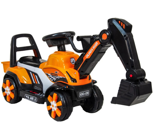 Дитячий толокар екскаватор Spoko SP-128 жовтий