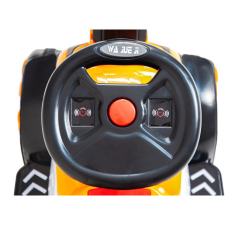 Дитячий толокар екскаватор Spoko SP-128 жовтий