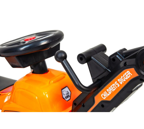 Дитячий толокар екскаватор Spoko SP-128 жовтий