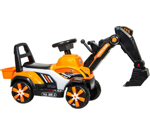 Дитячий толокар екскаватор Spoko SP-128 жовтий