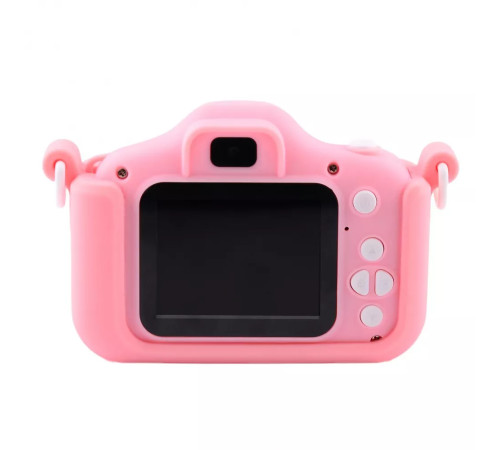 Фотокамера дитяча PRC HD dual Астронавт рожева