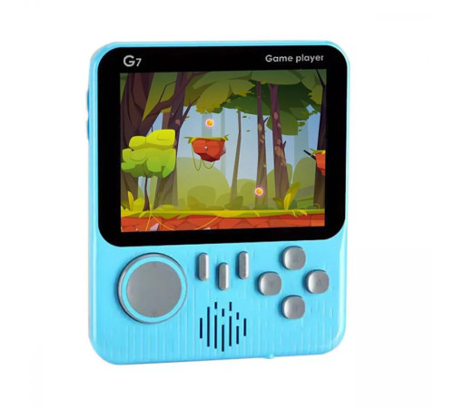 Консоль ігрова Game Box G7 3,5 дюйма 500 мАг блакитна