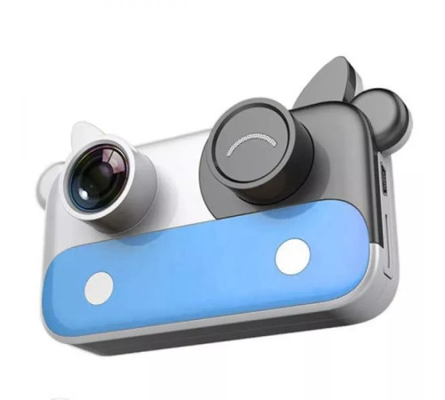 Фотокамера дитяча Весела корівка GM20 блакитна