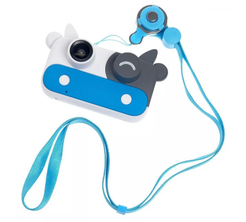 Фотокамера дитяча Весела корівка GM20 блакитна