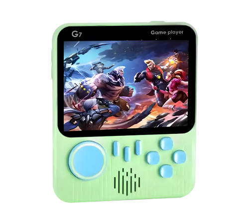 Консоль ігрова Game Box G7 3,5 дюйма 500 мАг зелена