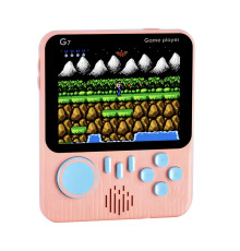 Консоль ігрова Game Box G7  3,5 дюйма 500 мАг рожева