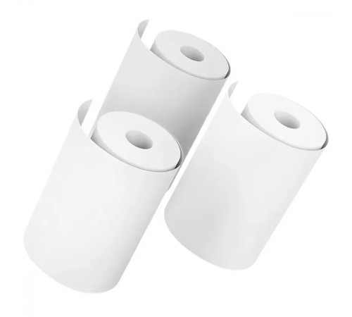 Папір для дитячої фотокамери моментального друку, 3 шт білий