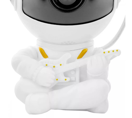 Нічник-проектор зоряного неба PRC Astronaut Guitarist білий