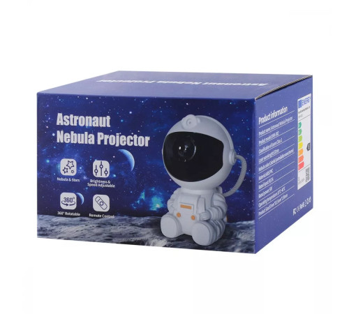 Нічник-проектор зоряного неба PRC Nebula Spectrum Type-C білий