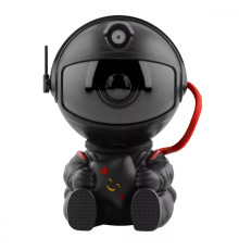 Нічник-проектор зоряного неба PRC Astronaut Star чорний