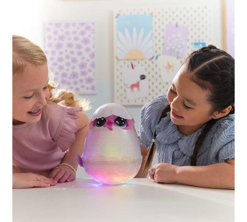 Інтерактивна іграшка-сюрприз Spin Master Hatchimals Паффі в яйці