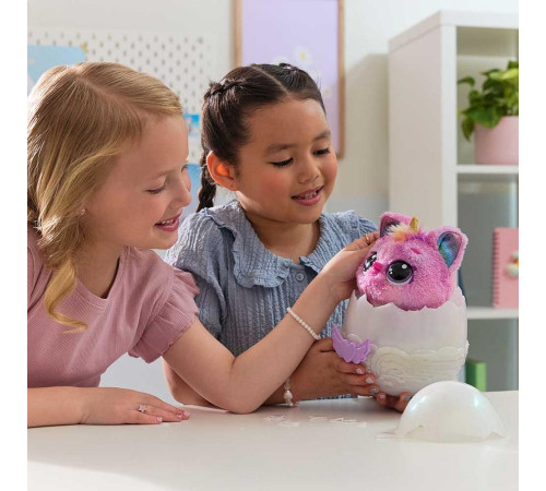 Інтерактивна іграшка-сюрприз Spin Master Hatchimals Паффі в яйці