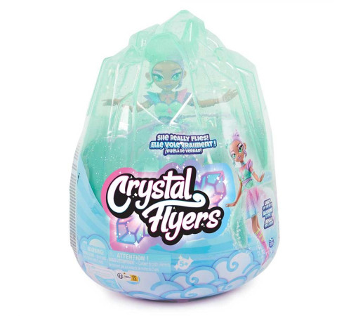 Літаюча казкова фея Spin Master Hatchimals Піксі FlyingPixie, блакитно-рожева