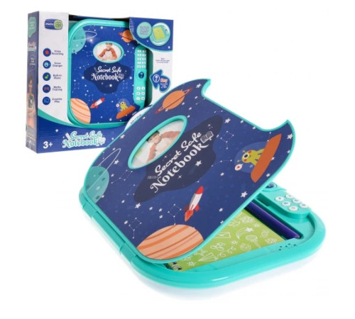 Дитячий таємний щоденник + Інтерактивний сейф з кодовим замком ZIT.WF-3006A Дитячий таємний щоденник + Інтерактивний сейф з кодовим замком ZIT.WF-3006A