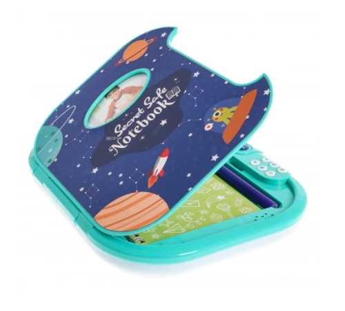 Дитячий таємний щоденник + Інтерактивний сейф з кодовим замком ZIT.WF-3006A Дитячий таємний щоденник + Інтерактивний сейф з кодовим замком ZIT.WF-3006A