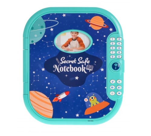 Дитячий таємний щоденник + Інтерактивний сейф з кодовим замком ZIT.WF-3006A Дитячий таємний щоденник + Інтерактивний сейф з кодовим замком ZIT.WF-3006A