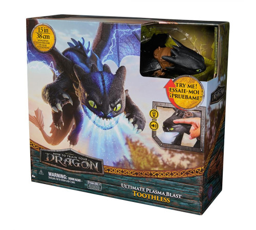 Дракон Беззубик Spin Master, "Як приборкати дракона" із звуковими та світловими ефектами
