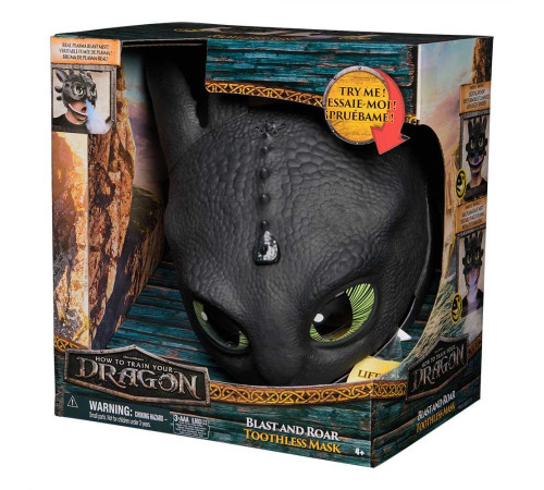 Інтерактивна маска Spin Master Беззубик "Як приборкати дракона"