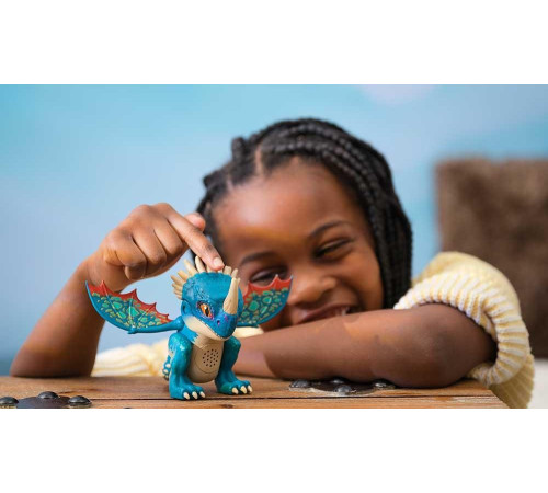 Інтерактивний дракон Смертельний Верть 10 см, "Як приборкати дракона"