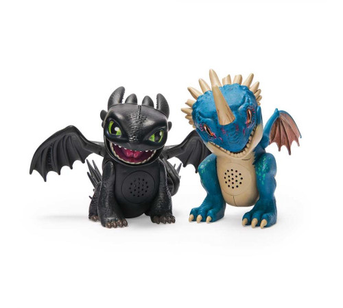 Інтерактивний дракон Беззубик 10 см, "Як приборкати дракона"