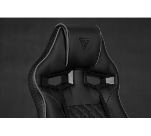 Ігрове крісло SENSE7 Knight, чорно-сірий Ігрове крісло SENSE7 Knight, чорно-сірий