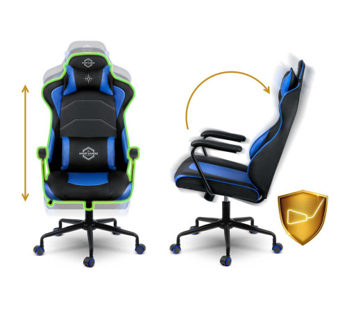 Крісло ігрове Sofotel Yasuo 2591 синє