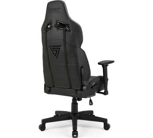 Ігрове крісло SENSE7 Sentinel, чорно-сірий Ігрове крісло SENSE7 Sentinel, чорно-сірий