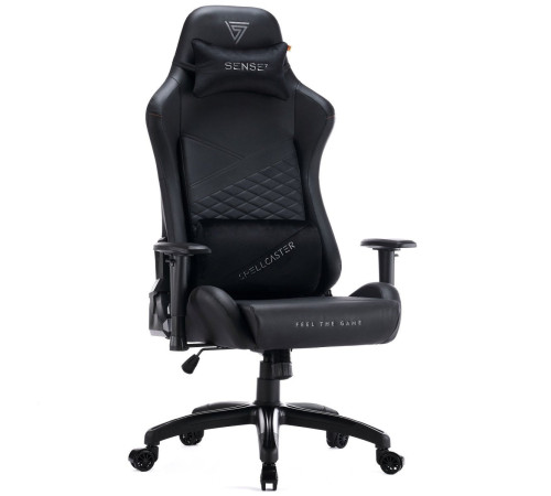 Ігрове крісло SENSE7 Spellcaster XL Senshi, чорний Ігрове крісло SENSE7 Spellcaster XL Senshi, чорний