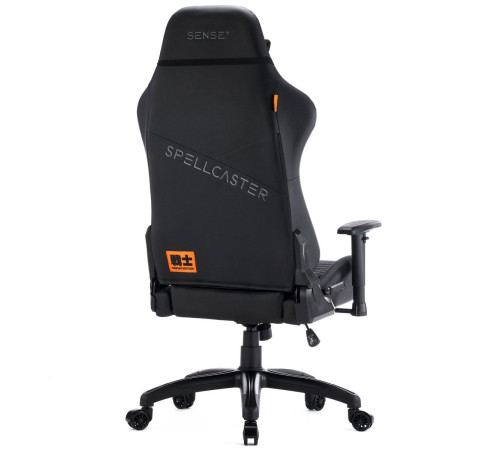 Ігрове крісло SENSE7 Spellcaster XL Senshi, чорний Ігрове крісло SENSE7 Spellcaster XL Senshi, чорний