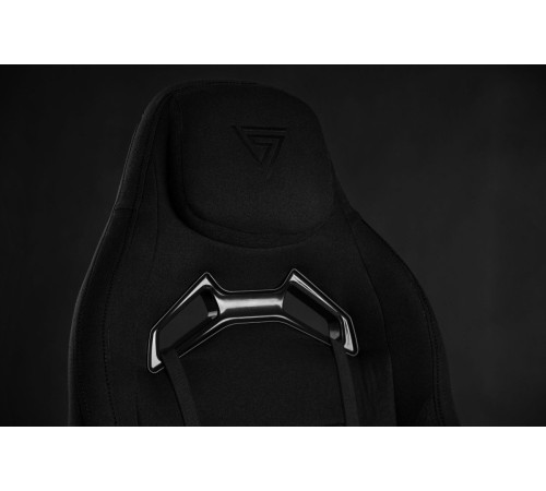 Ігрове крісло SENSE7 Vanguard з тканини, чорний Ігрове крісло SENSE7 Vanguard з тканини, чорний