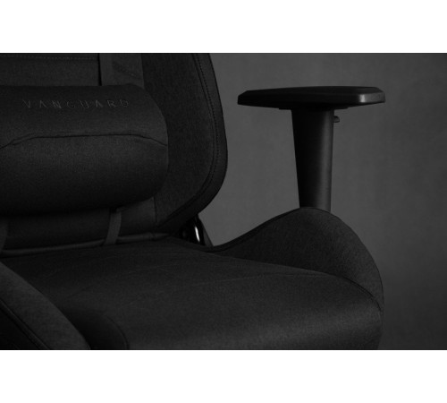 Ігрове крісло SENSE7 Vanguard з тканини, чорний Ігрове крісло SENSE7 Vanguard з тканини, чорний