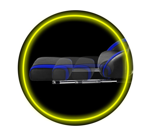 Крісло ігрове Sofotel Cerber чорно-синє