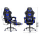 Крісло ігрове Sofotel Cerber чорно-синє