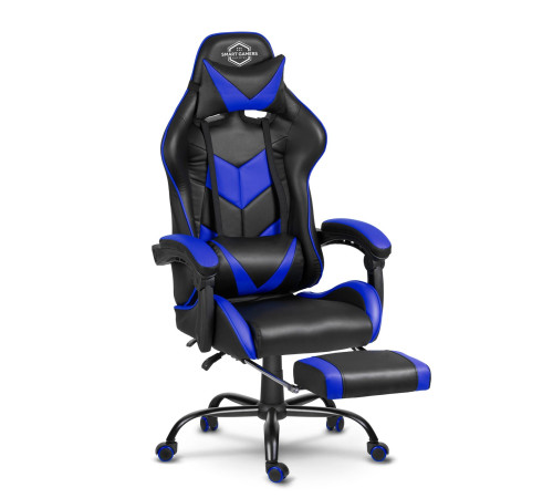 Крісло ігрове Sofotel Cerber чорно-синє