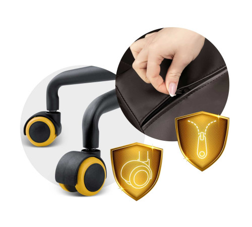 Крісло ігрове Sofotel Blitzcrank 2592 жовте