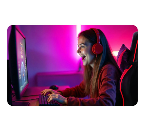 Крісло ігрове Sofotel Draknor чорно-червоне