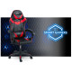 Крісло ігрове Sofotel Draknor чорно-червоне