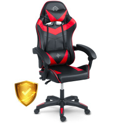 Крісло ігрове Sofotel Draknor чорно-червоне