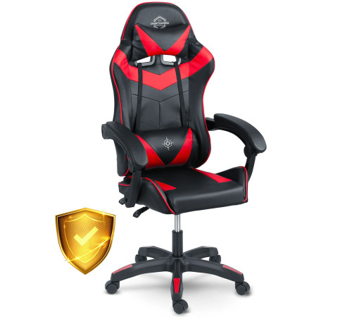 Крісло ігрове Sofotel Draknor чорно-червоне