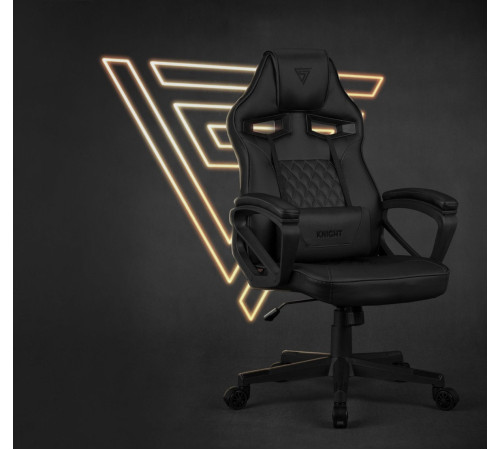 Ігрове крісло SENSE7 Knight, чорний Ігрове крісло SENSE7 Knight, чорний